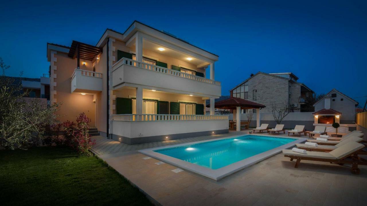 Villa Rosa Ventorum With Private Pool Near Split Kaštela Exterior foto